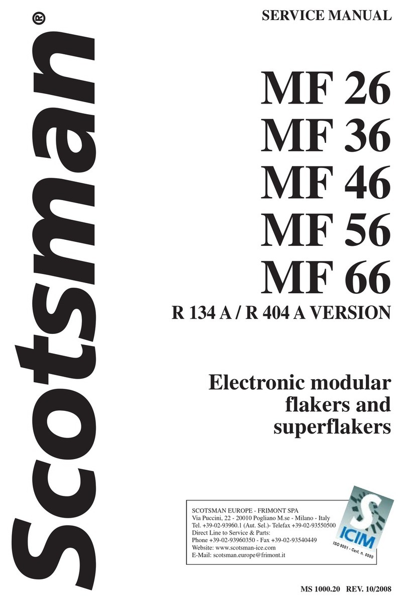 Scotsman MF 26 User manual