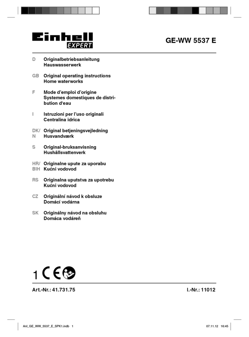 EINHELL Expert GE-WW 5537 E Original operating instructions EINHELL Expert GE-WW 5537 E Original operating instructions