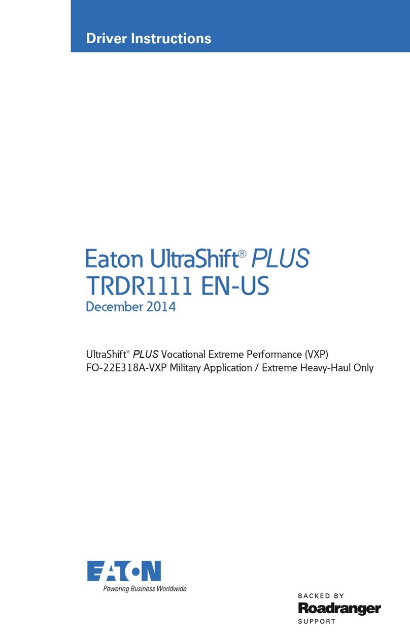 Eaton TRDR1111 User manual