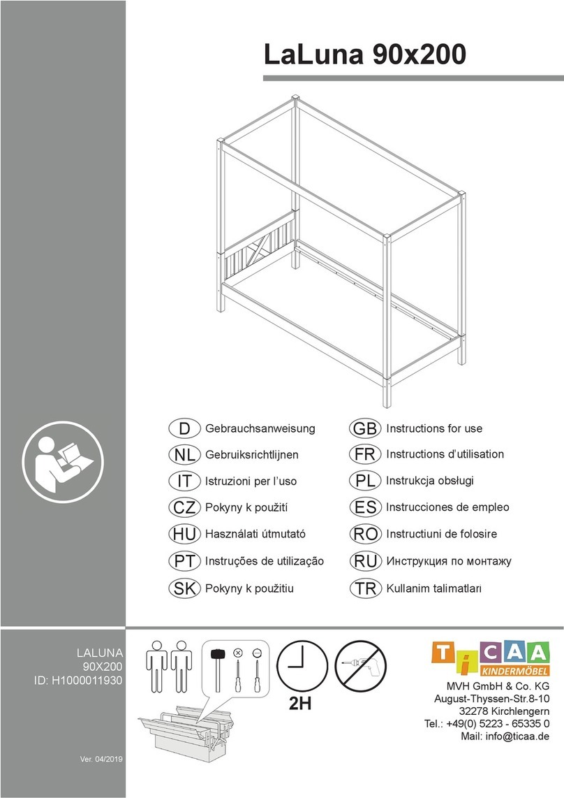 Ticaa LALUNA 90X200 User manual