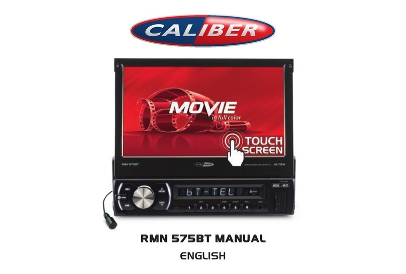 Caliber RMN 575BT User manual