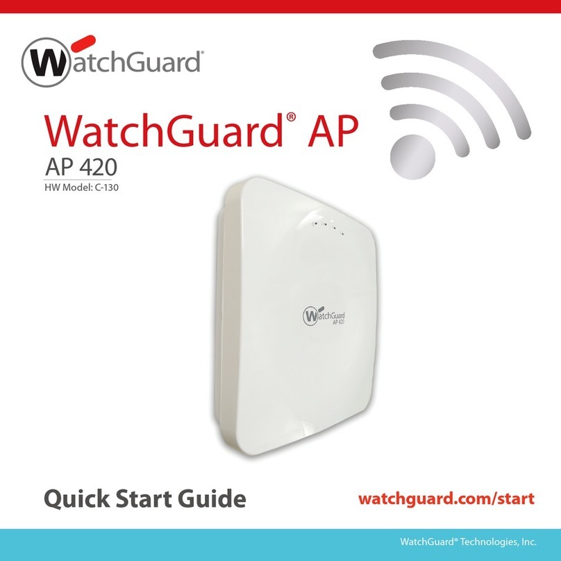 Watchguard C-130 User manual