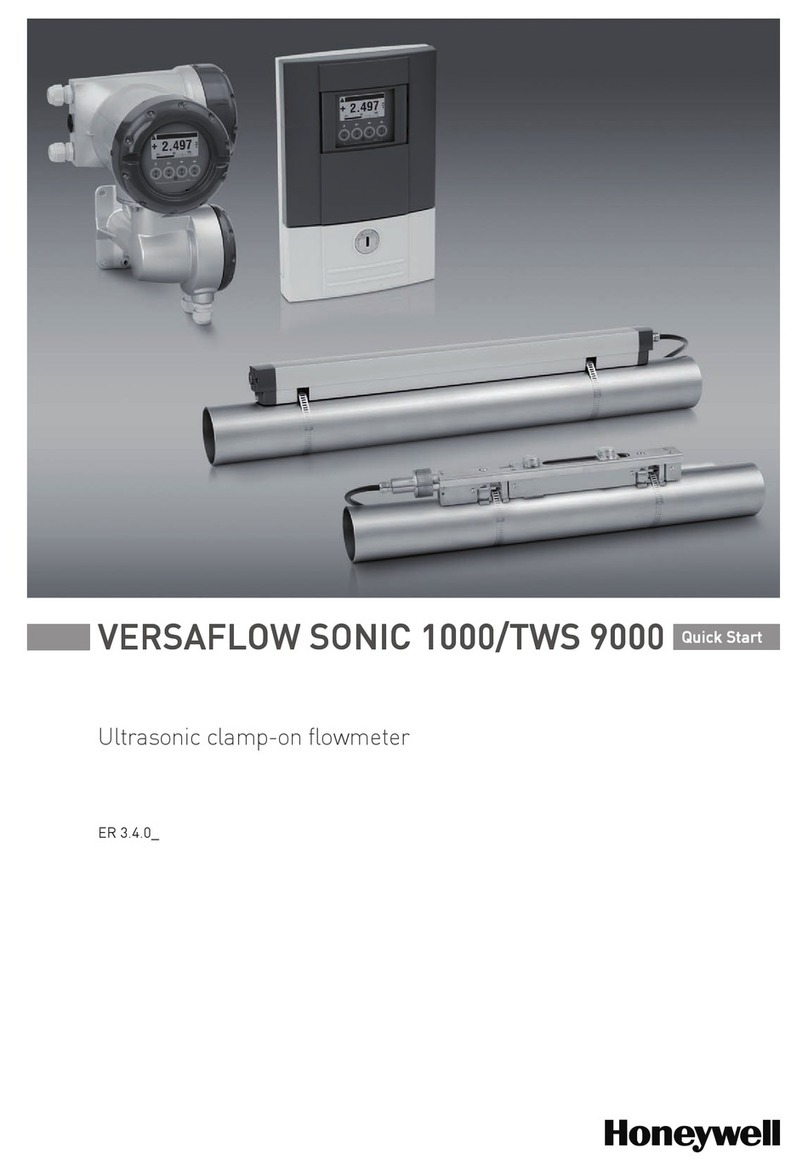 KROHNE VERSAFLOW SONIC 1000/TWS 9000 User manual