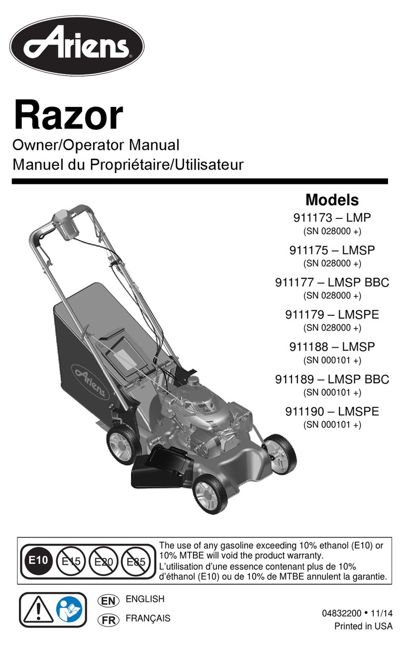 Ariens 911173 Owner's manual Ariens 911173 Owner's manual
