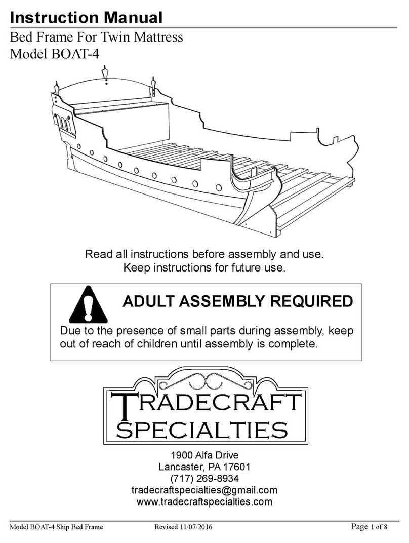 Tradecraft Specialties BOAT-4 instruction manual