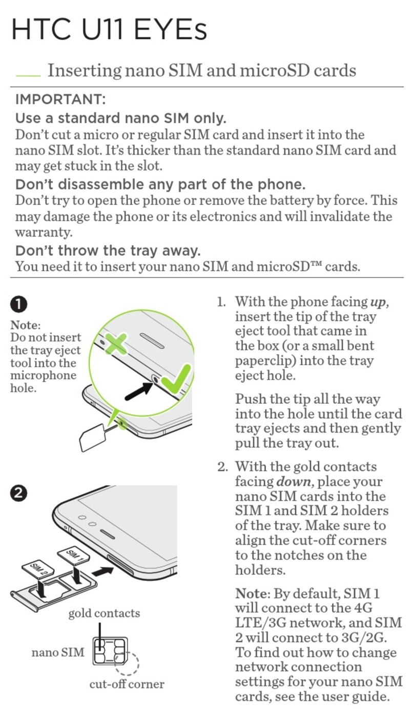 HTC U11 EYEs User manual