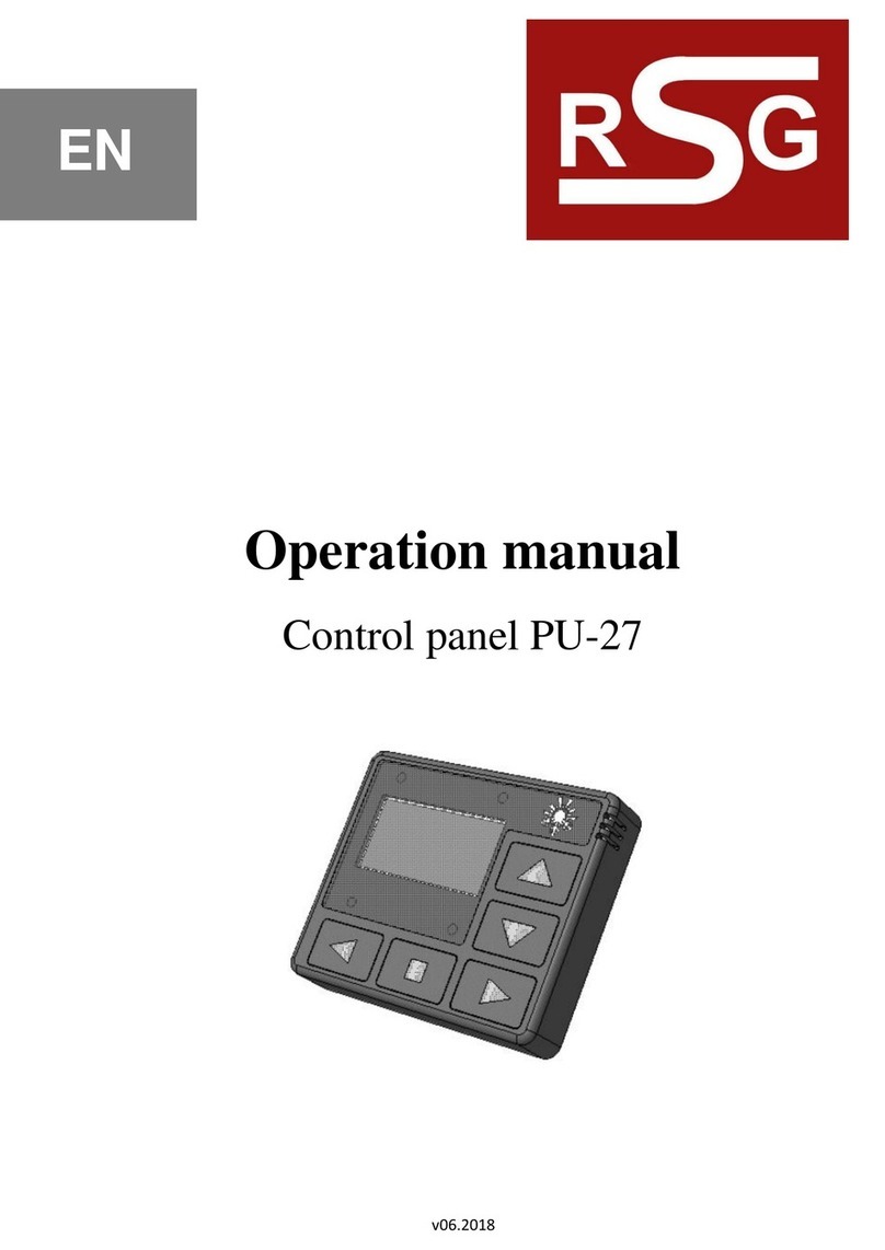 RSG PU-27 User manual