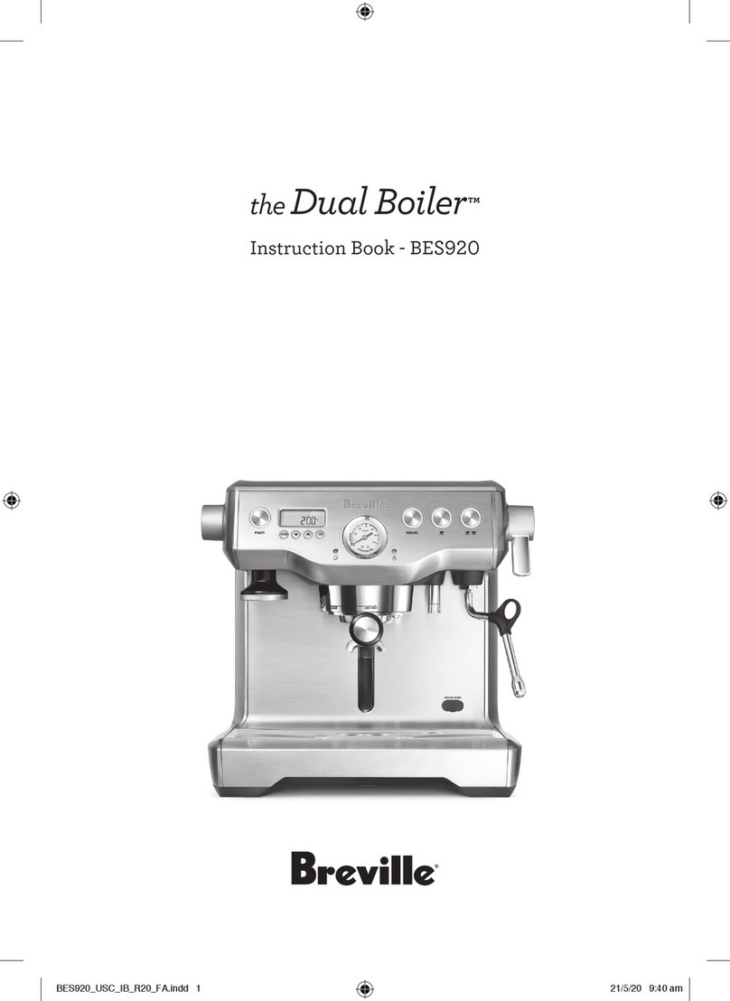 Breville Dynamic Duo BEP920BSS Instruction book