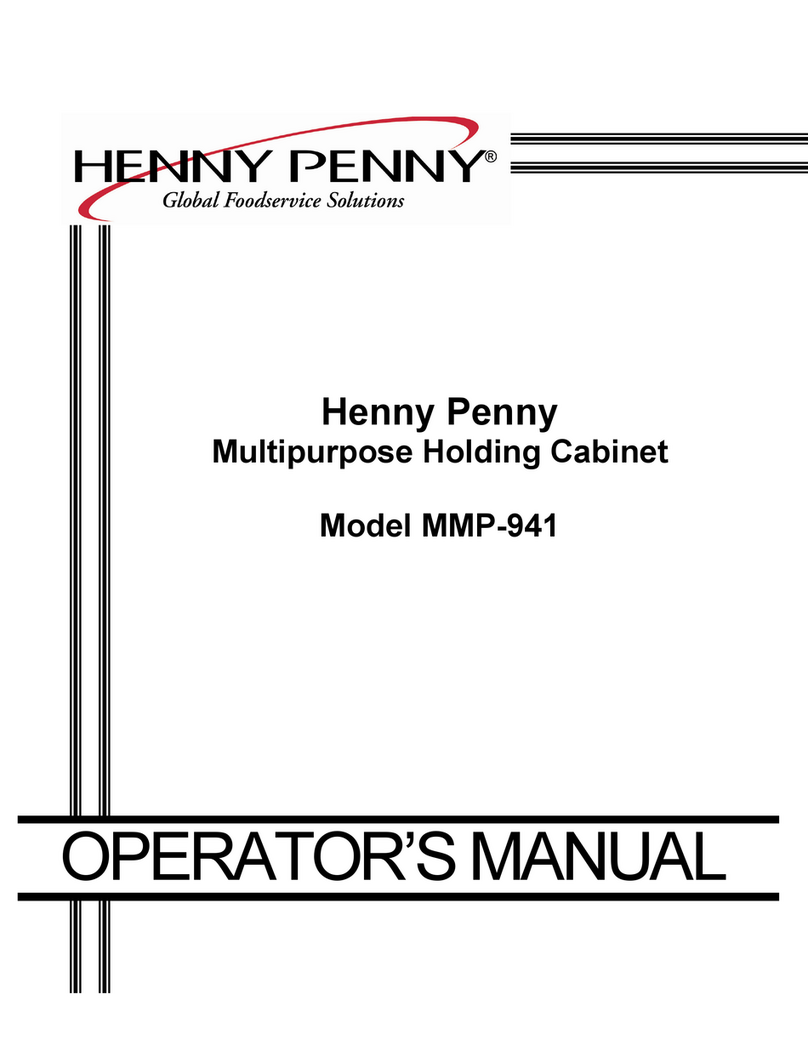 Henny Penny MMP-941 User manual
