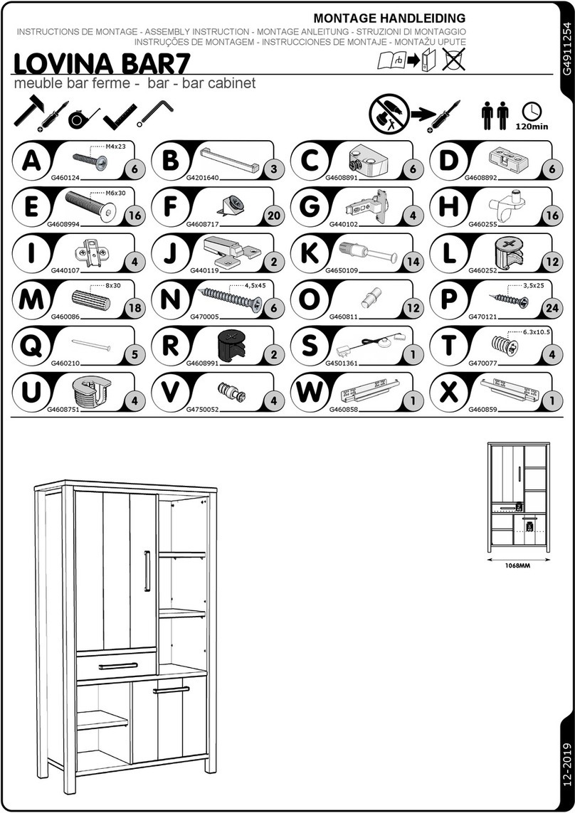 meubar LOVINA BAR7 User manual