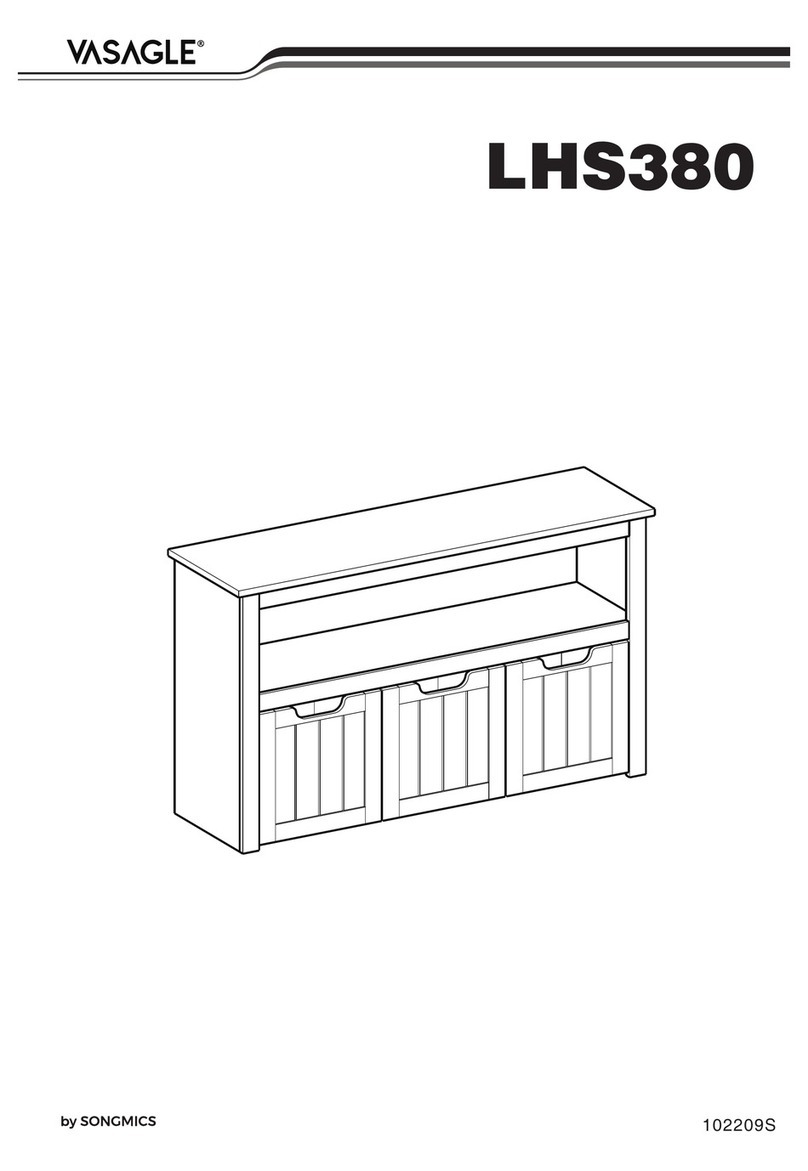 Songmics VASAGLE LHS380 manual