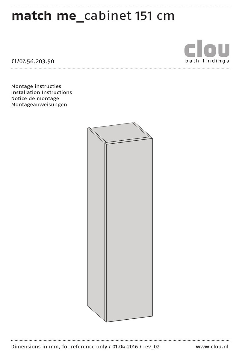 Clou match me CL/07.56.203.50 User manual Clou match me CL/07.56.203.50 User manual
