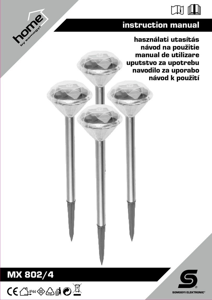 Somogyi home MX 802/4 instruction manual