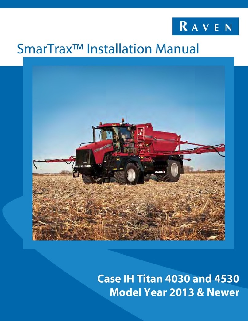 Raven SmarTrax Case IH Titan 4030 User manual