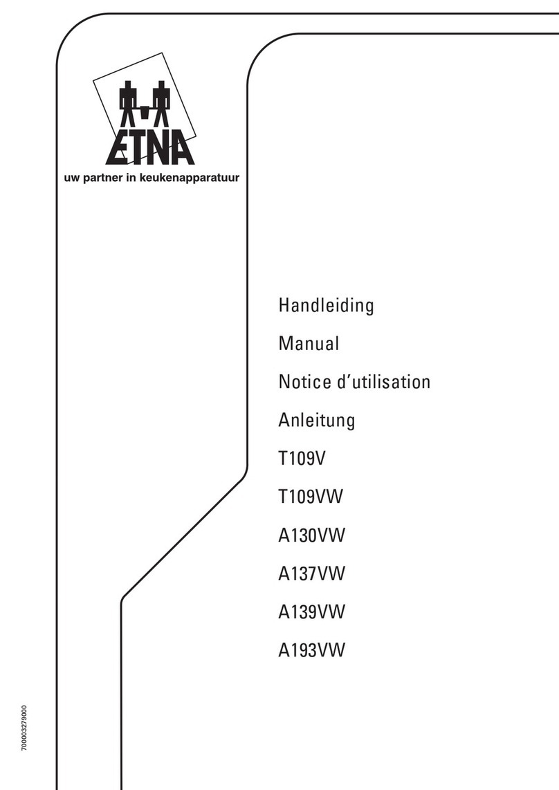 ETNA T109V User manual