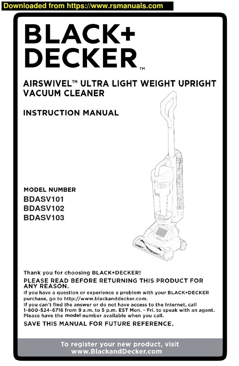 Black & Decker AIRSWIVEL BDASV101 User manual