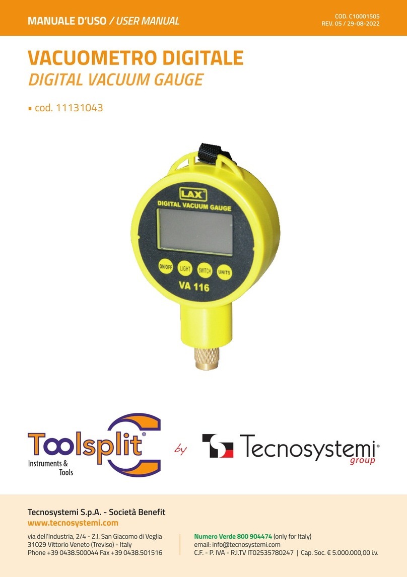 Tecnosystemi Toolsplit 11131043 User manual