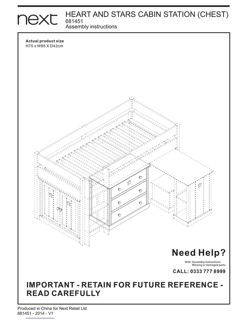 Next HEART AND STARS 681451 User manual Next HEART AND STARS 681451 User manual