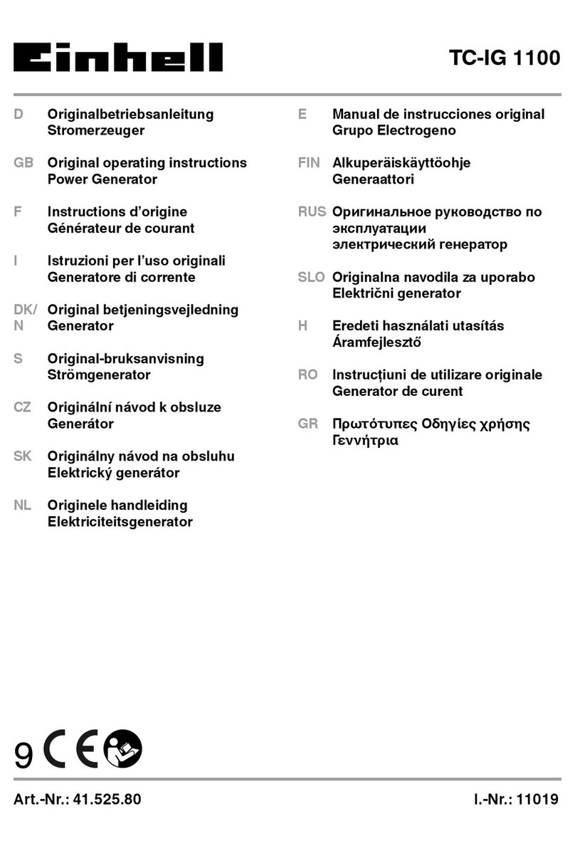 EINHELL TC-IG 1100 Original operating instructions