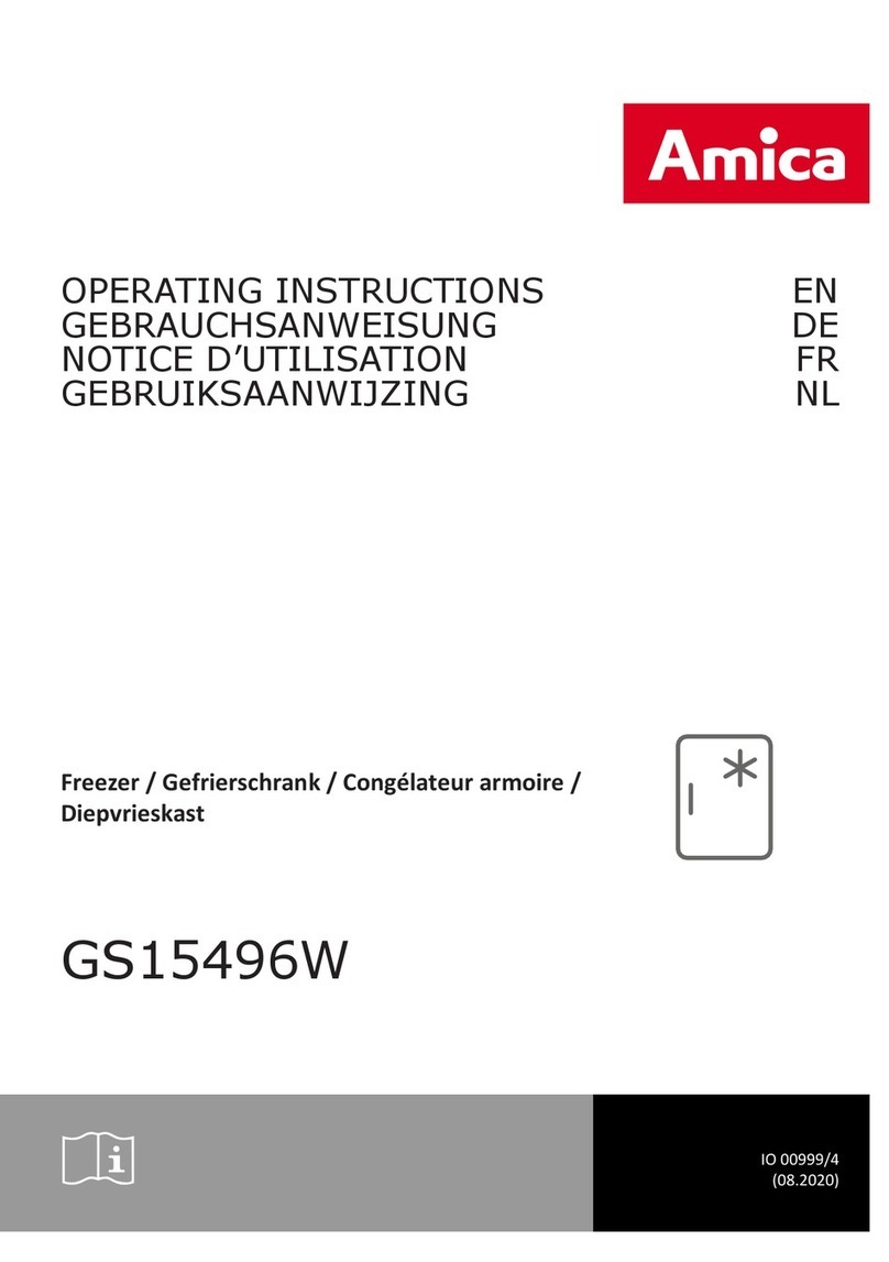 Amica GS15496W operating instructions