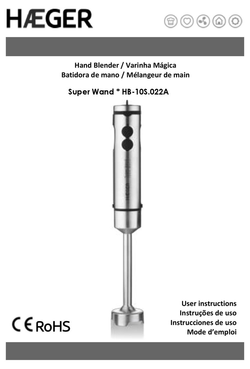HAEGER Super Wand HB-10S.022A User manual