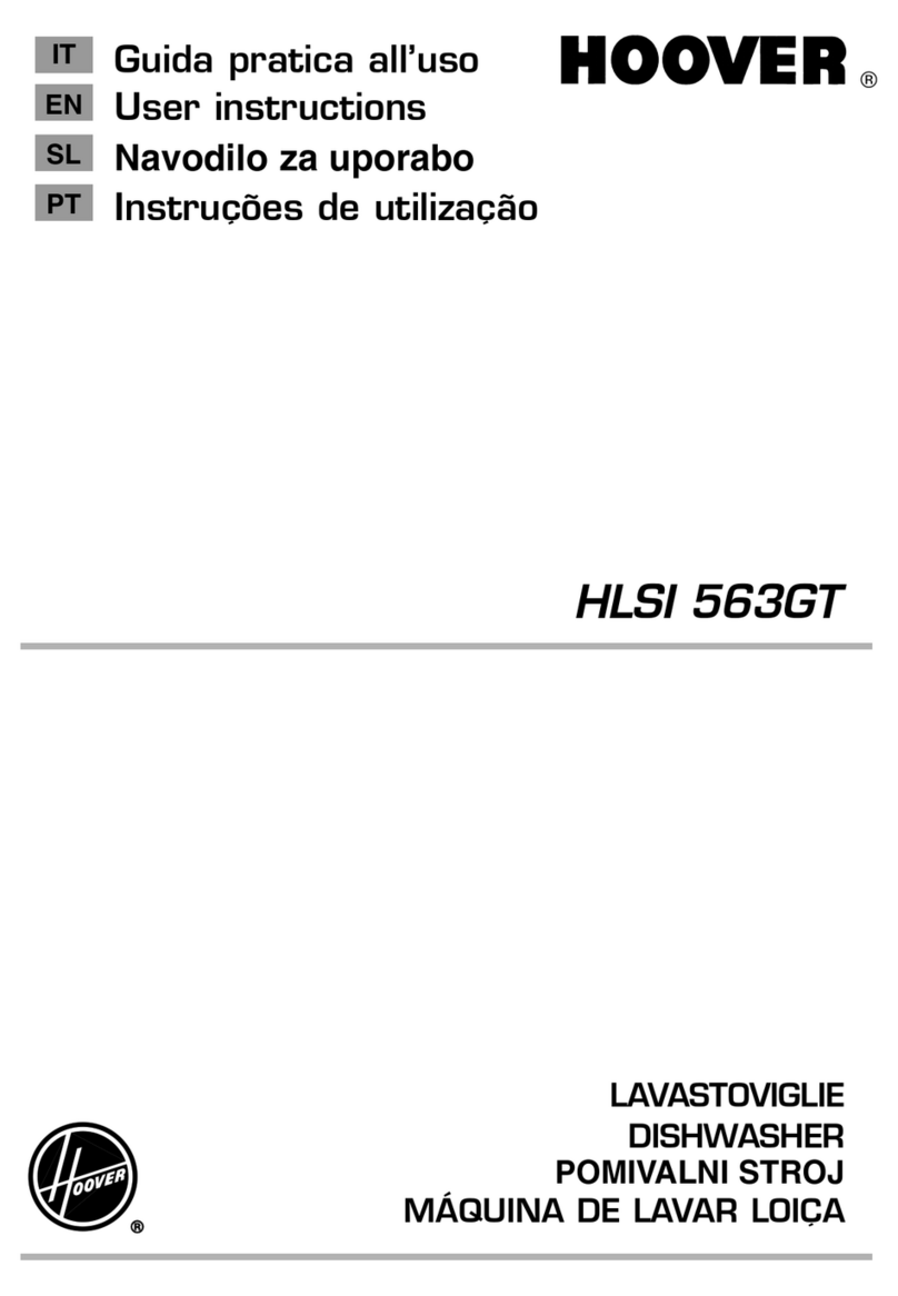 Hoover HLSI 563GT User instructions