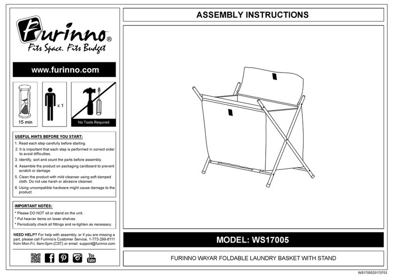 Furinno WS17005 Assembly instructions Furinno WS17005 Assembly instructions