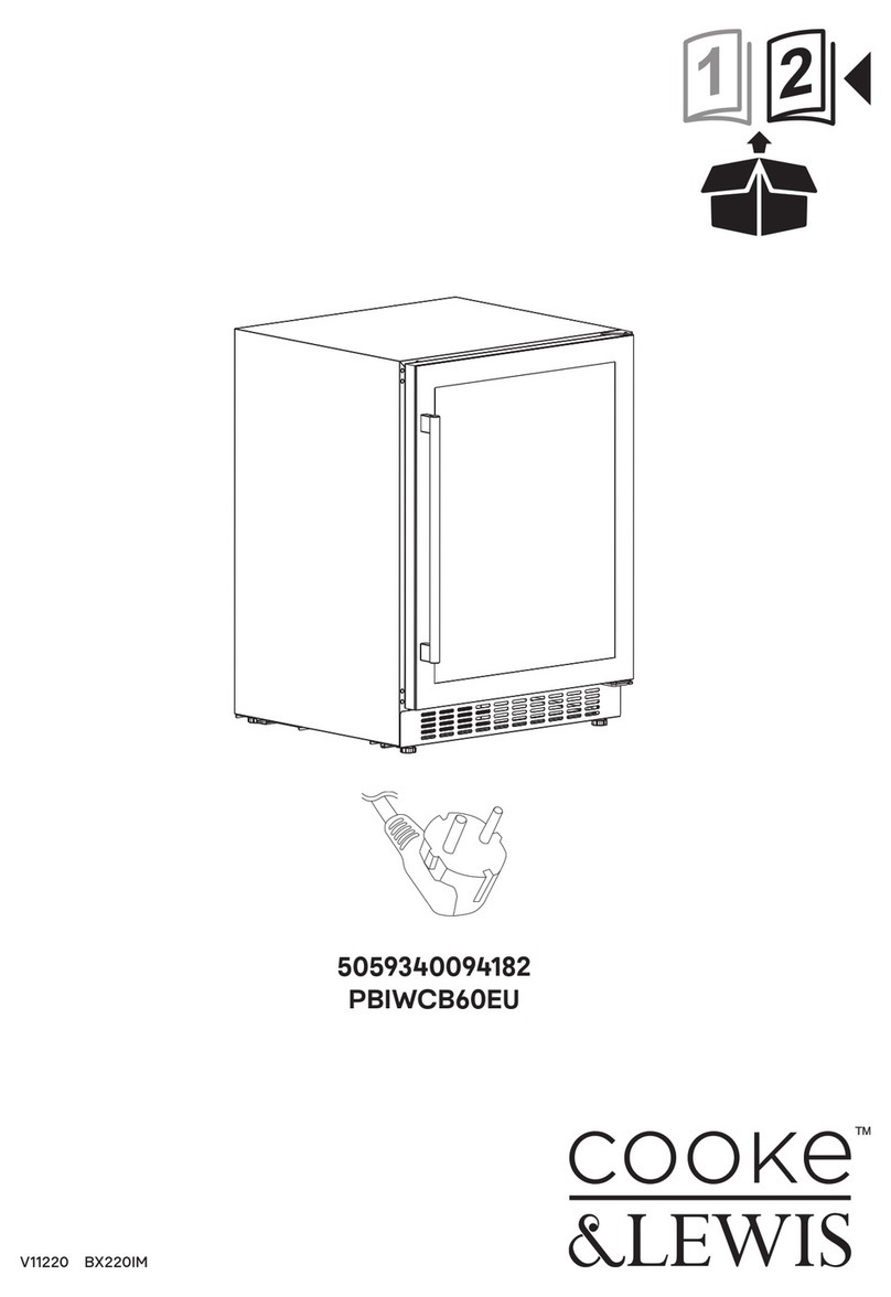 Cooke & Lewis PBIWCB60EU manual