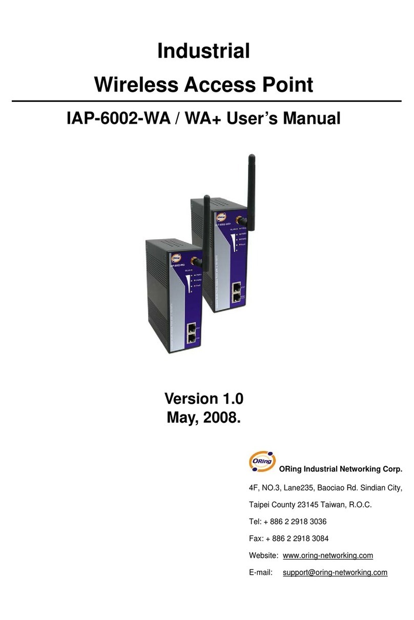 ORiNG IAP-6002-WA User manual
