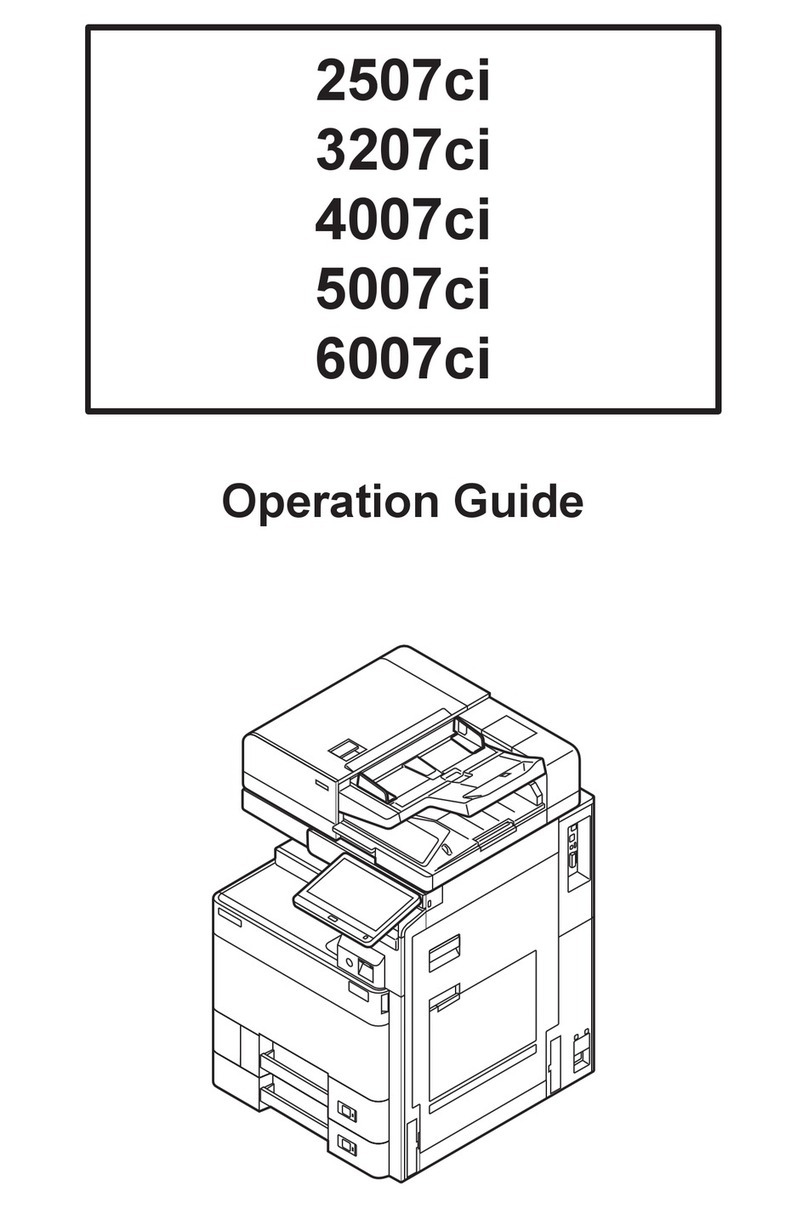 Triumph Adler 2507ci User manual