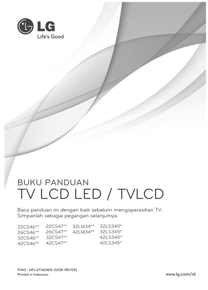 LG 32LS340 Series User manual