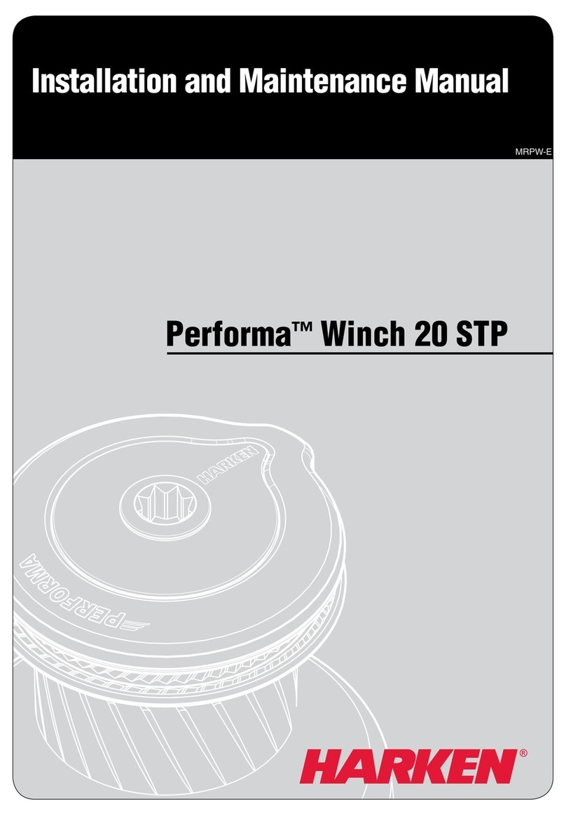 Harken Performa Winch 20 STP Manual Harken Performa Winch 20 STP Manual