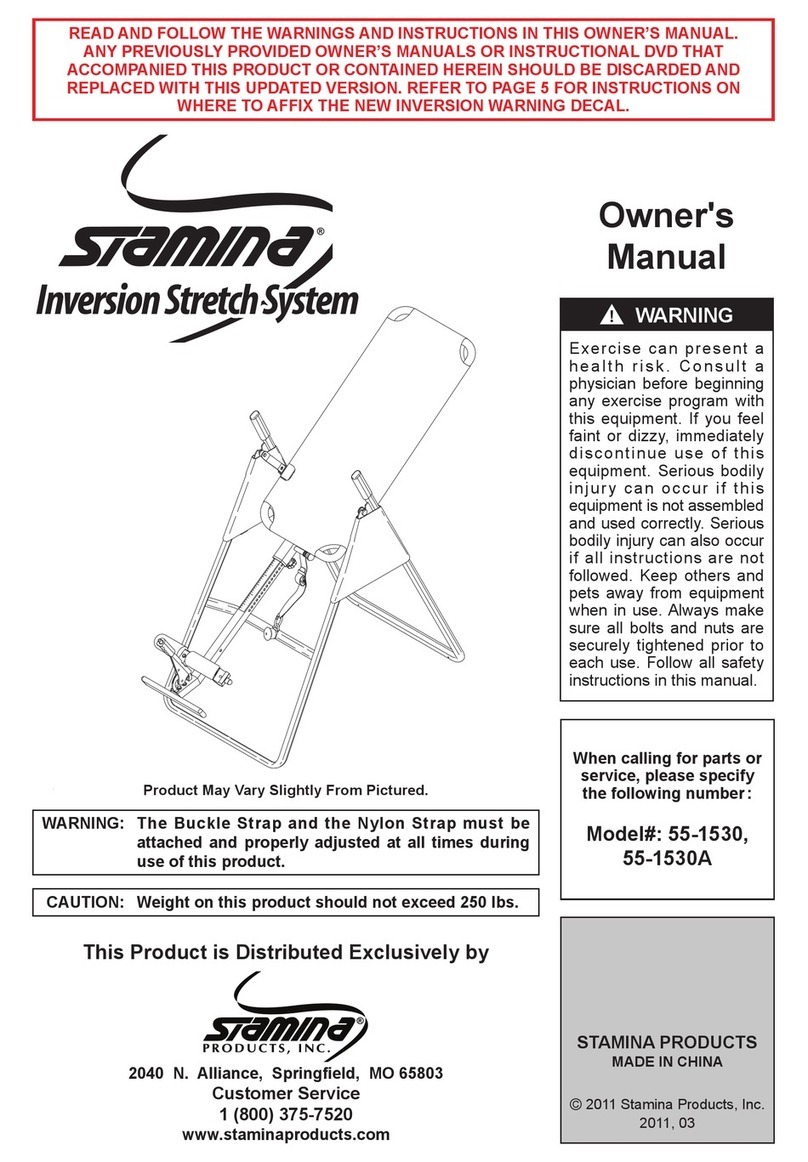 Stamina 55-1530 User manual