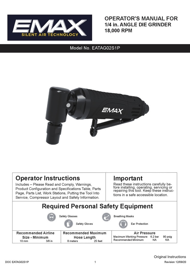 Emax EATAG02S1P Operator's manual