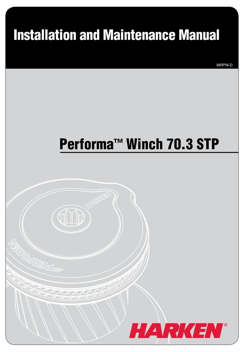 Harken Performa Winch 70.3 STP Manual Harken Performa Winch 70.3 STP Manual