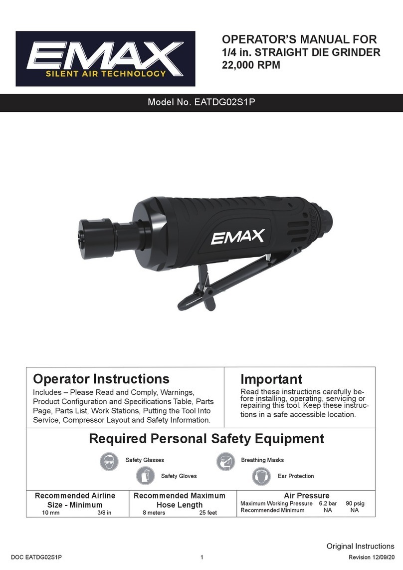 Emax EATDG02S1P Operator's manual