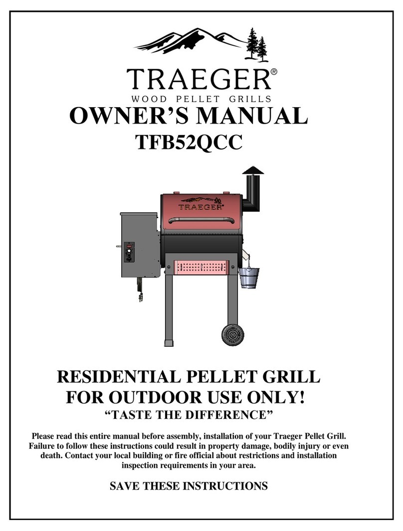 Traeger TFB52QCC owner's manual