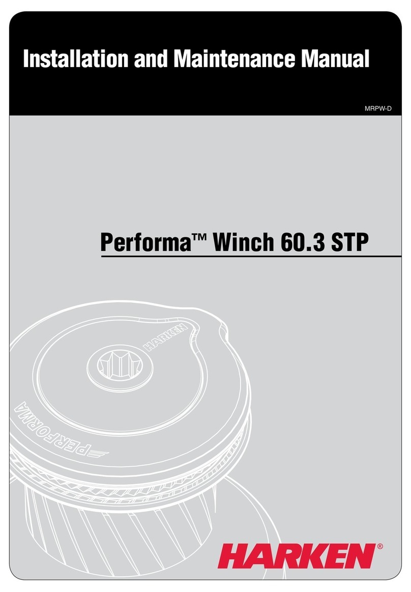 Harken Performa Winch 60.3 STP Manual Harken Performa Winch 60.3 STP Manual