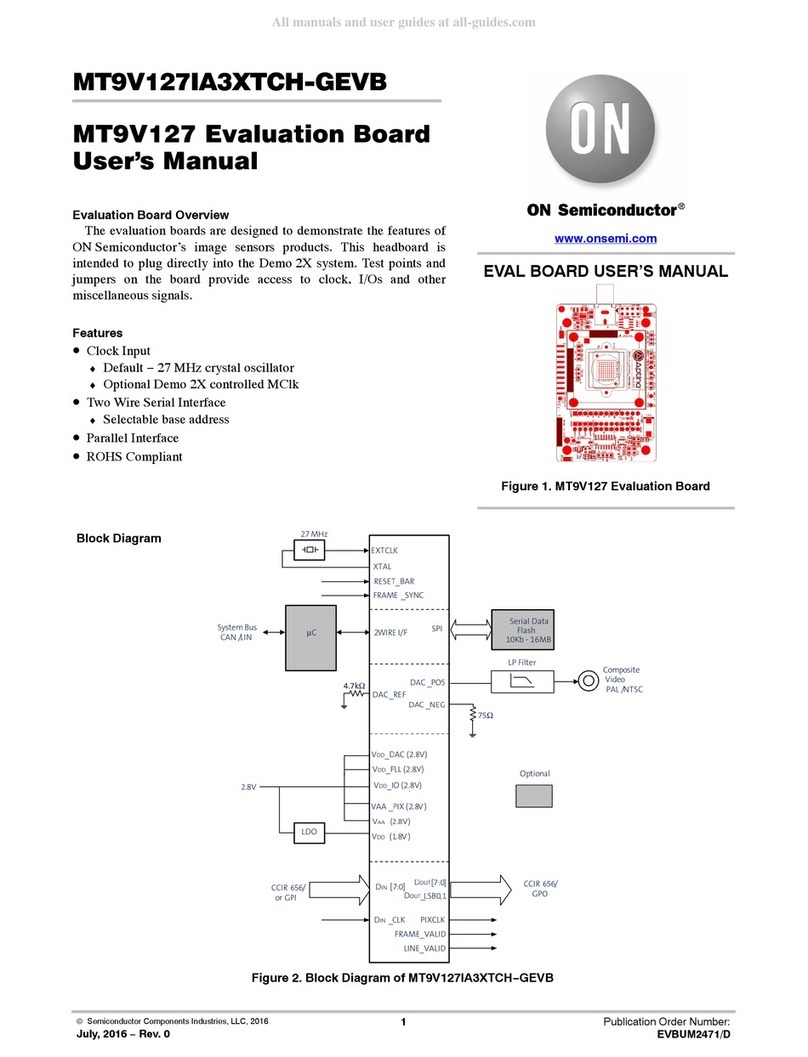 ON Semiconductor MT9V127 user manual