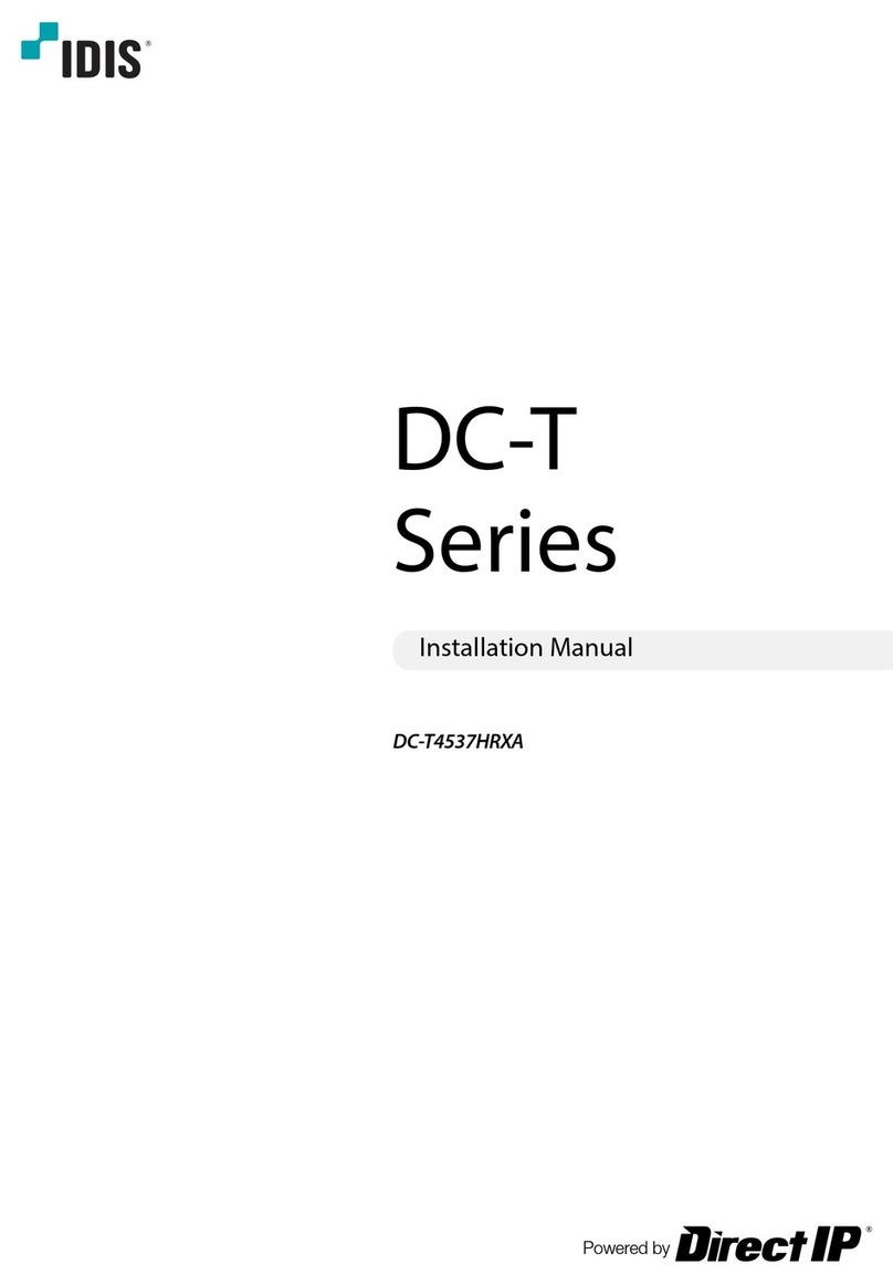 Idis DC-T4537HRXA User manual