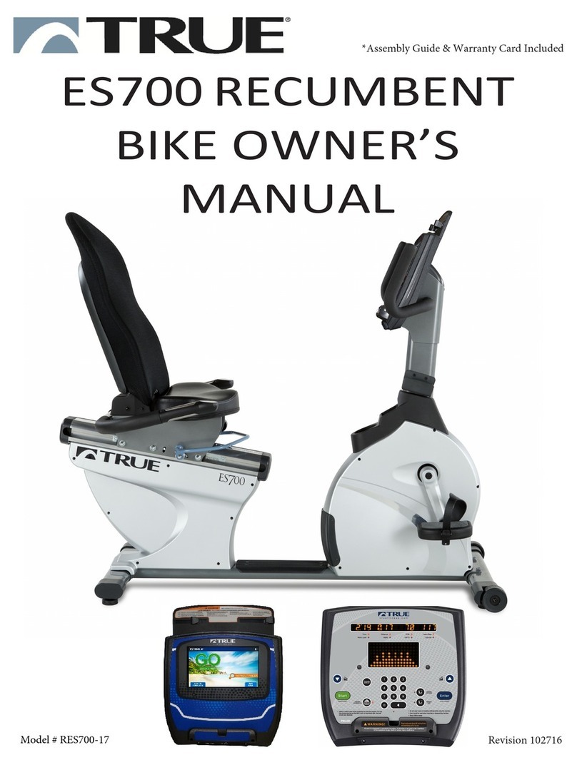 True RES700-17 owner's manual