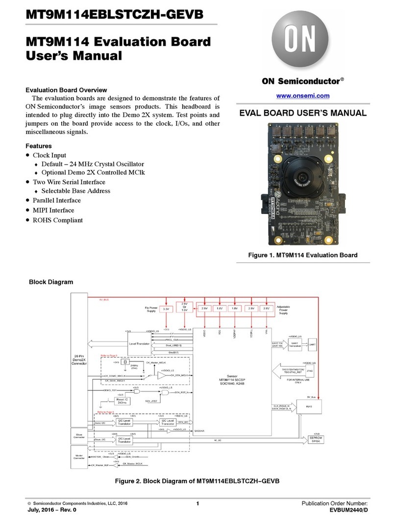 ON Semiconductor MT9M114 User manual