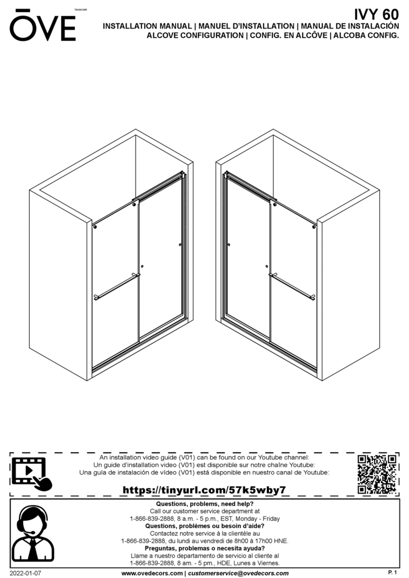 OVE IVY 60 installation manual