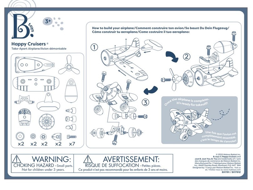 B.toys Happy Cruisers BX1781Z quick start guide