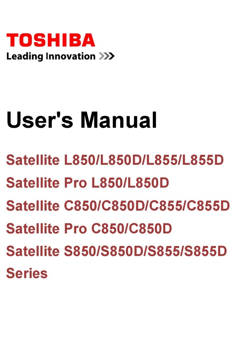 Toshiba L855 User manual