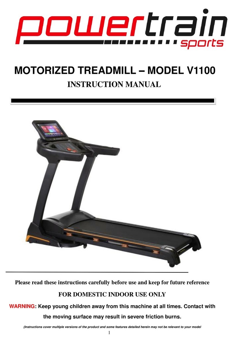 Powertrain V1100 instruction manual