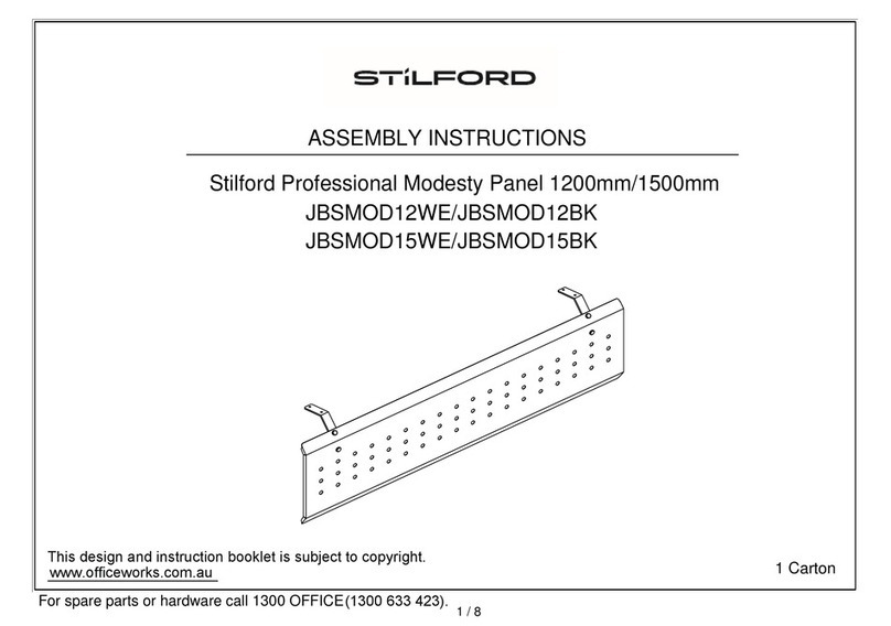STILFORD JBSMOD12WE User manual