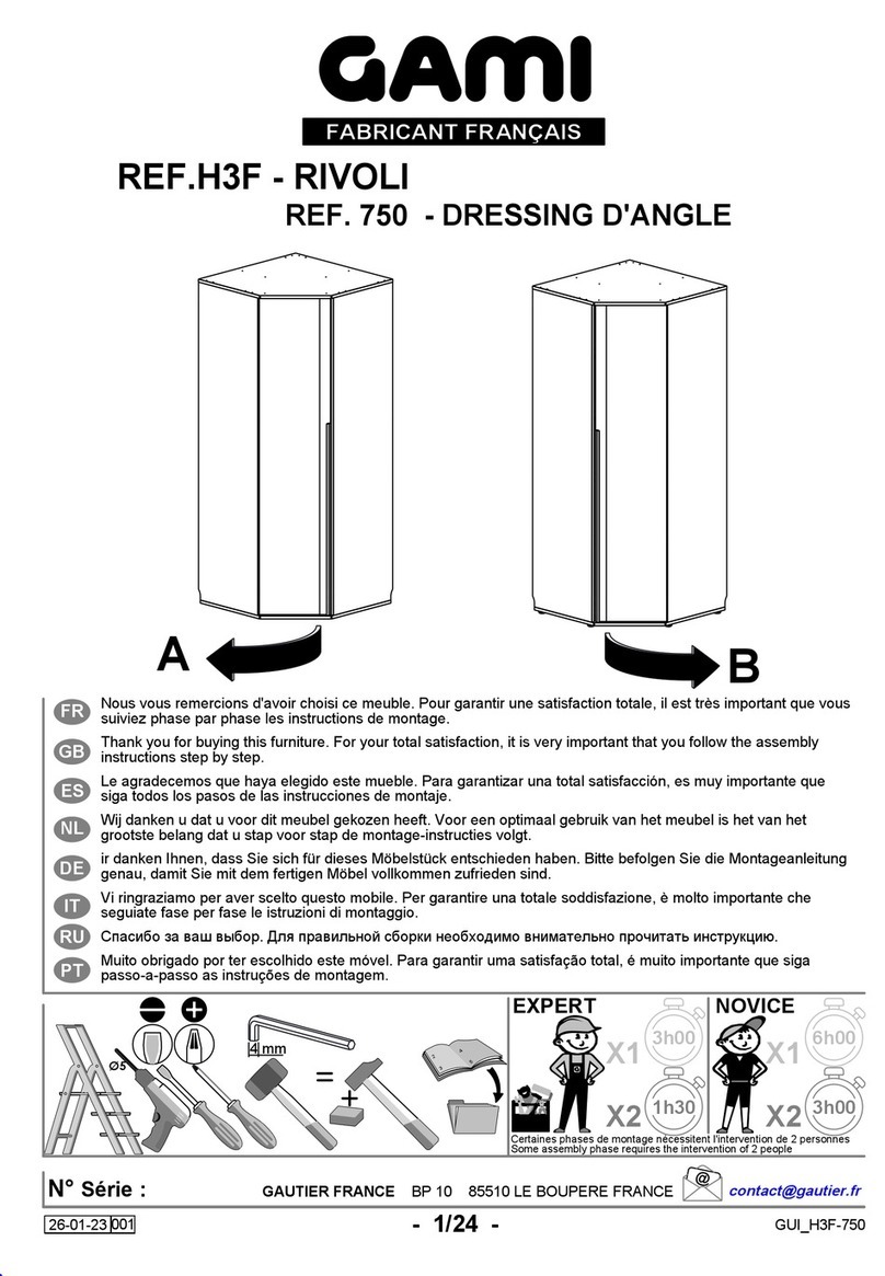 Gami RIVOLI H3F manual