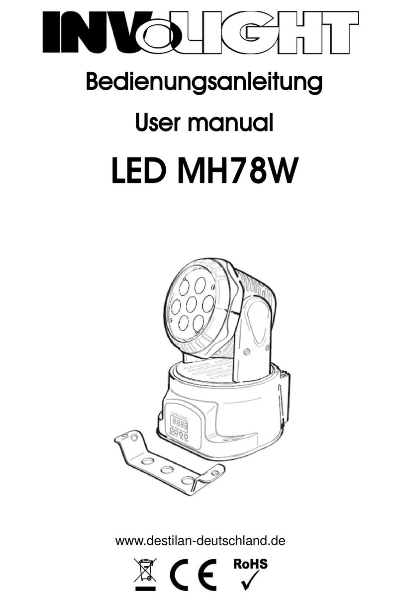 involight LED MH78W User manual