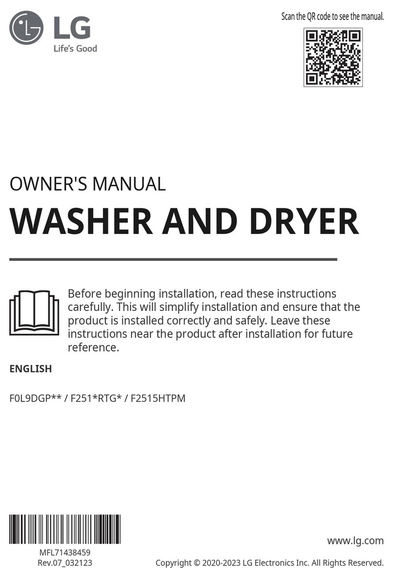 LG F251 RTG Series User manual